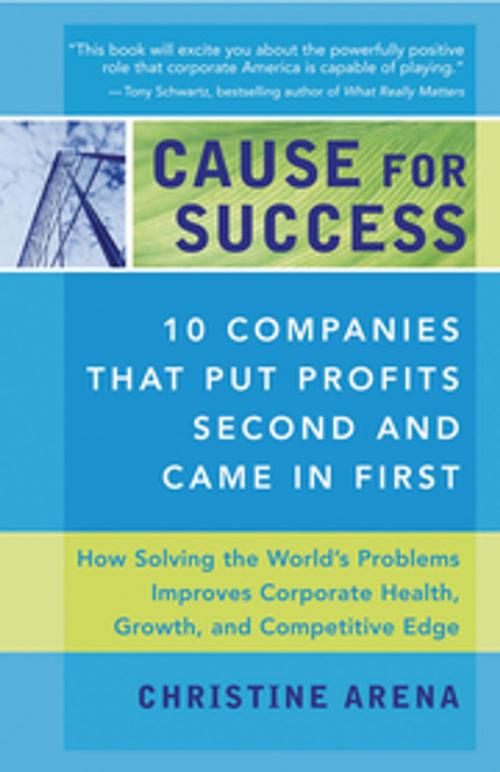 Cover of the book Cause for Success by Christine Arena, New World Library