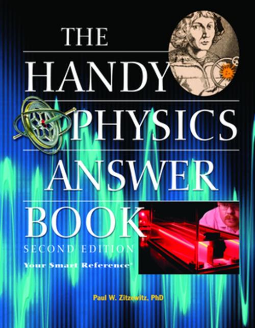 Cover of the book The Handy Physics Answer Book by Paul W Zitzewitz, Visible Ink Press
