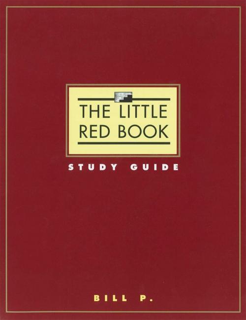 Cover of the book The Little Red Book Study Guide by Bill P., Hazelden Publishing
