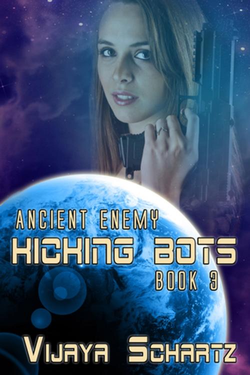 Cover of the book Kicking Bots by Vijaya Schartz, BWL Publishing Inc.