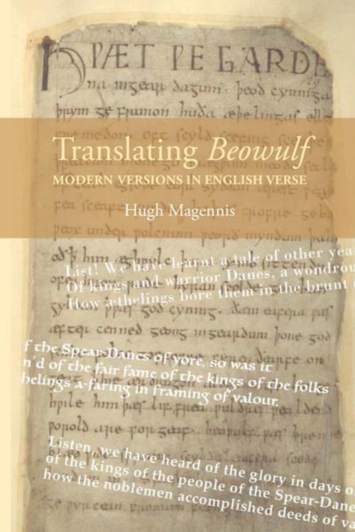 Cover of the book Translating Beowulf: Modern Versions in English Verse by Hugh Magennis, Boydell & Brewer