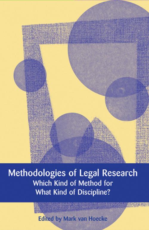 Cover of the book Methodologies of Legal Research by , Bloomsbury Publishing