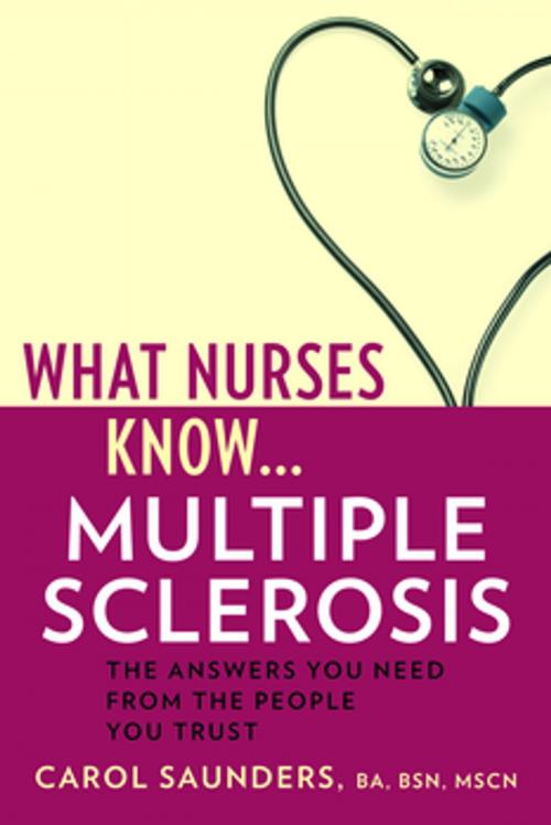 Cover of the book What Nurses Know...Multiple Sclerosis by Carol Saunders, BA, BSN, MSCN, Springer Publishing Company