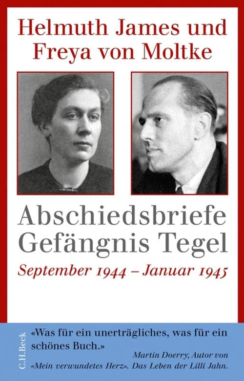 Cover of the book Abschiedsbriefe Gefängnis Tegel by Helmuth James von Moltke, Freya von Moltke, C.H.Beck