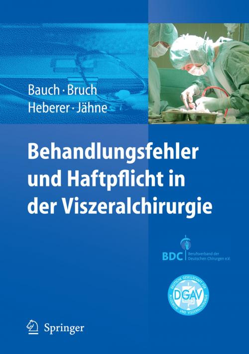 Cover of the book Behandlungsfehler und Haftpflicht in der Viszeralchirurgie by , Springer Berlin Heidelberg