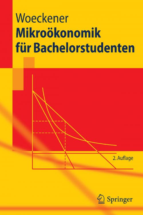 Cover of the book Mikroökonomik für Bachelorstudenten by Bernd Woeckener, Springer Berlin Heidelberg
