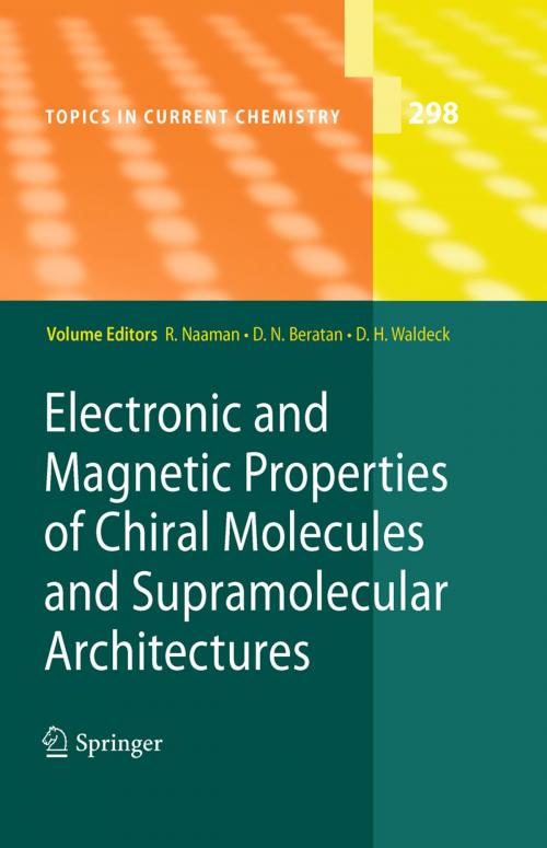 Cover of the book Electronic and Magnetic Properties of Chiral Molecules and Supramolecular Architectures by , Springer Berlin Heidelberg