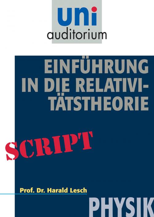 Cover of the book Einführung in die Relativitätstheorie by Harald Lesch, Komplett Media GmbH