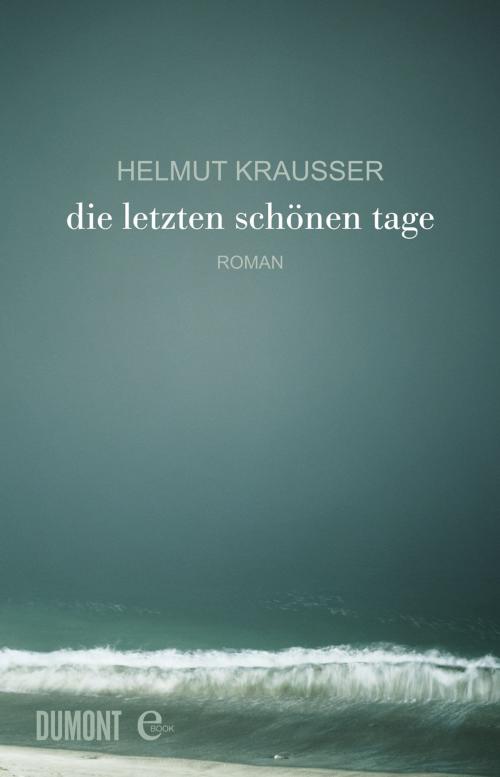 Cover of the book Die letzten schönen Tage by Helmut Krausser, DUMONT Buchverlag