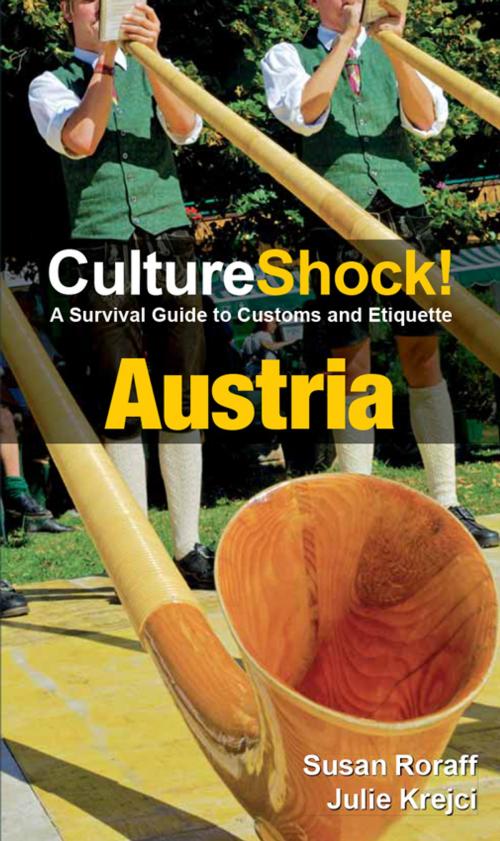 Cover of the book CultureShock! Austria by Susan Roraff & Julie Krejci, Marshall Cavendish International