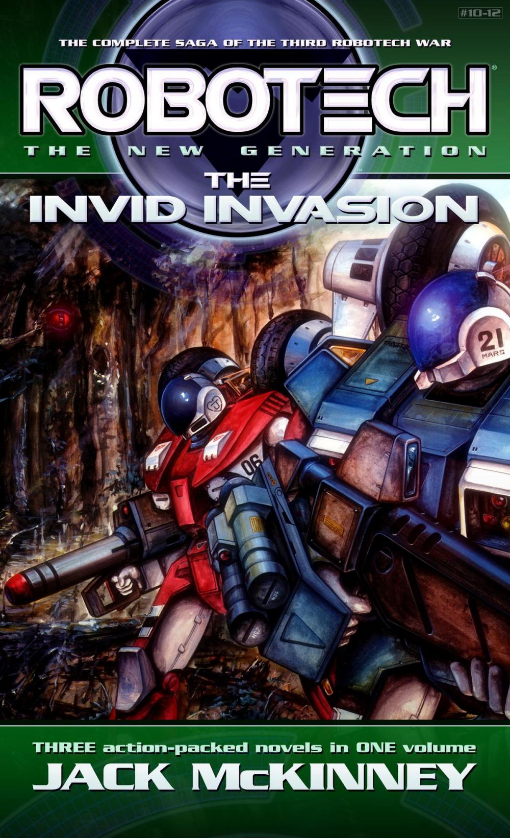 Big bigCover of Robotech: The New Generation: The Invid invasion