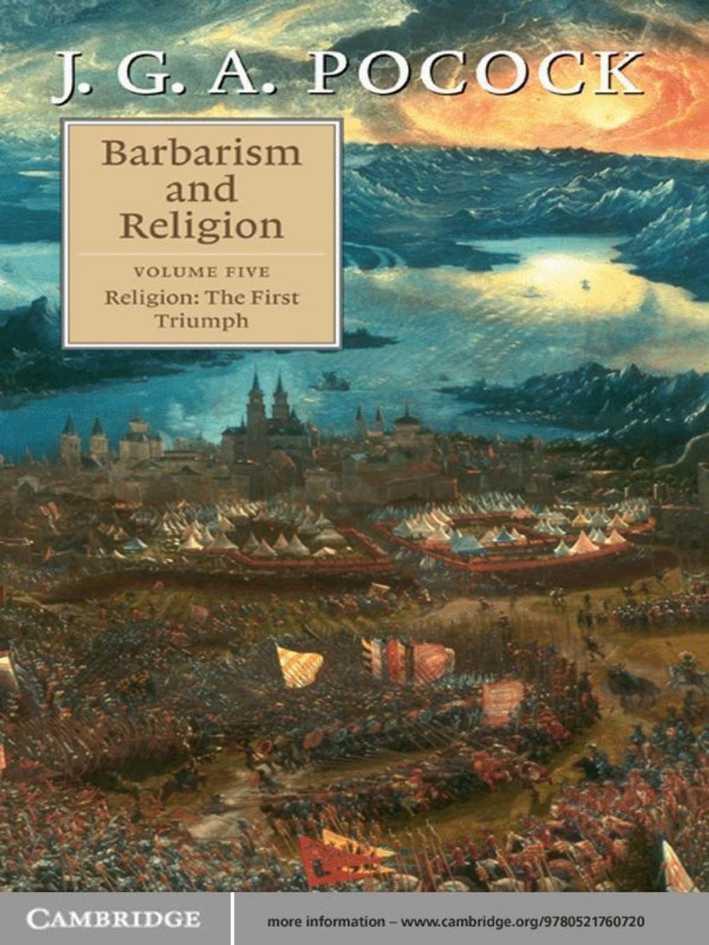 Big bigCover of Barbarism and Religion: Volume 5, Religion: The First Triumph