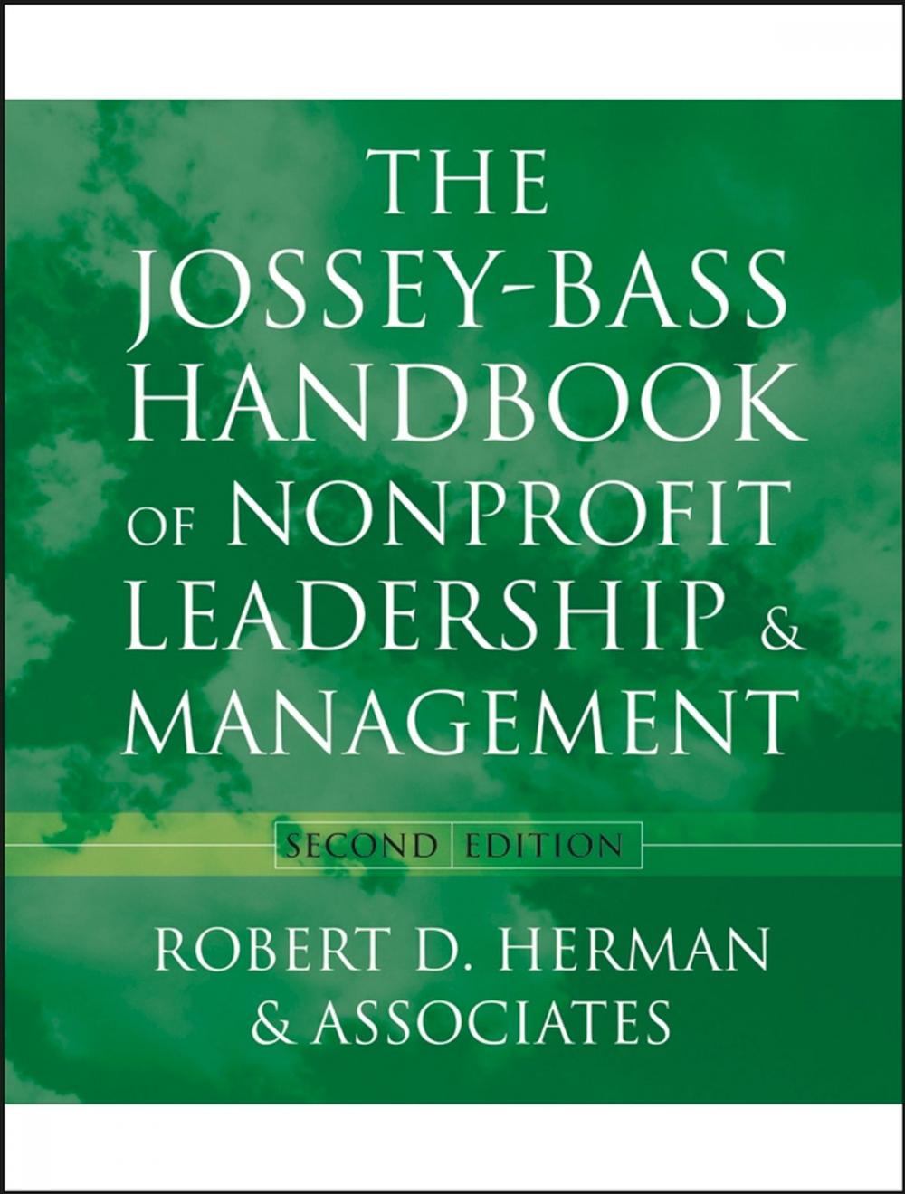 Big bigCover of The Jossey-Bass Handbook of Nonprofit Leadership and Management