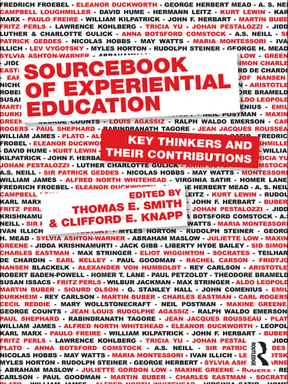 Big bigCover of Sourcebook of Experiential Education