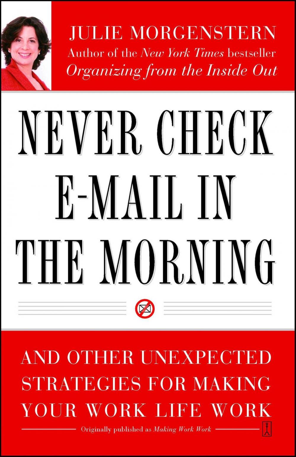 Big bigCover of Never Check E-Mail In the Morning