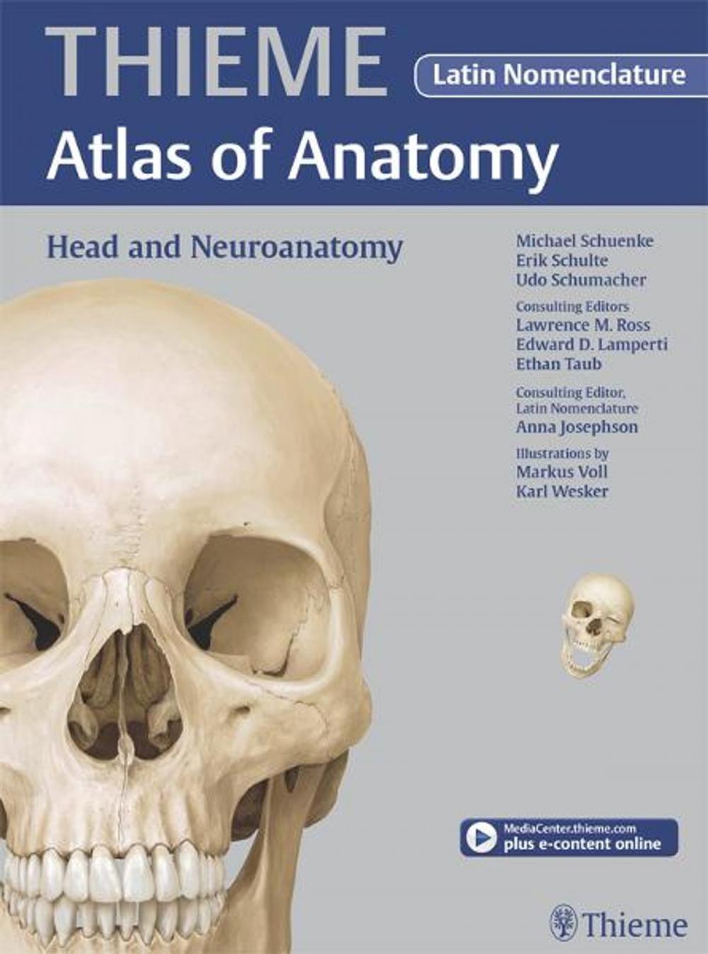 Big bigCover of Head and Neuroanatomy - Latin Nomencl. (THIEME Atlas of Anatomy)