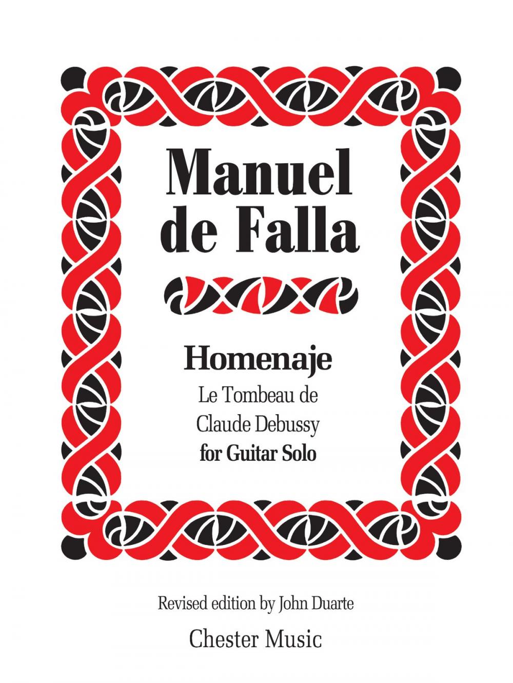 Big bigCover of Manuel De Falla: Homenaje Le Tombeau De Claude Debussy (Guitar Solo)