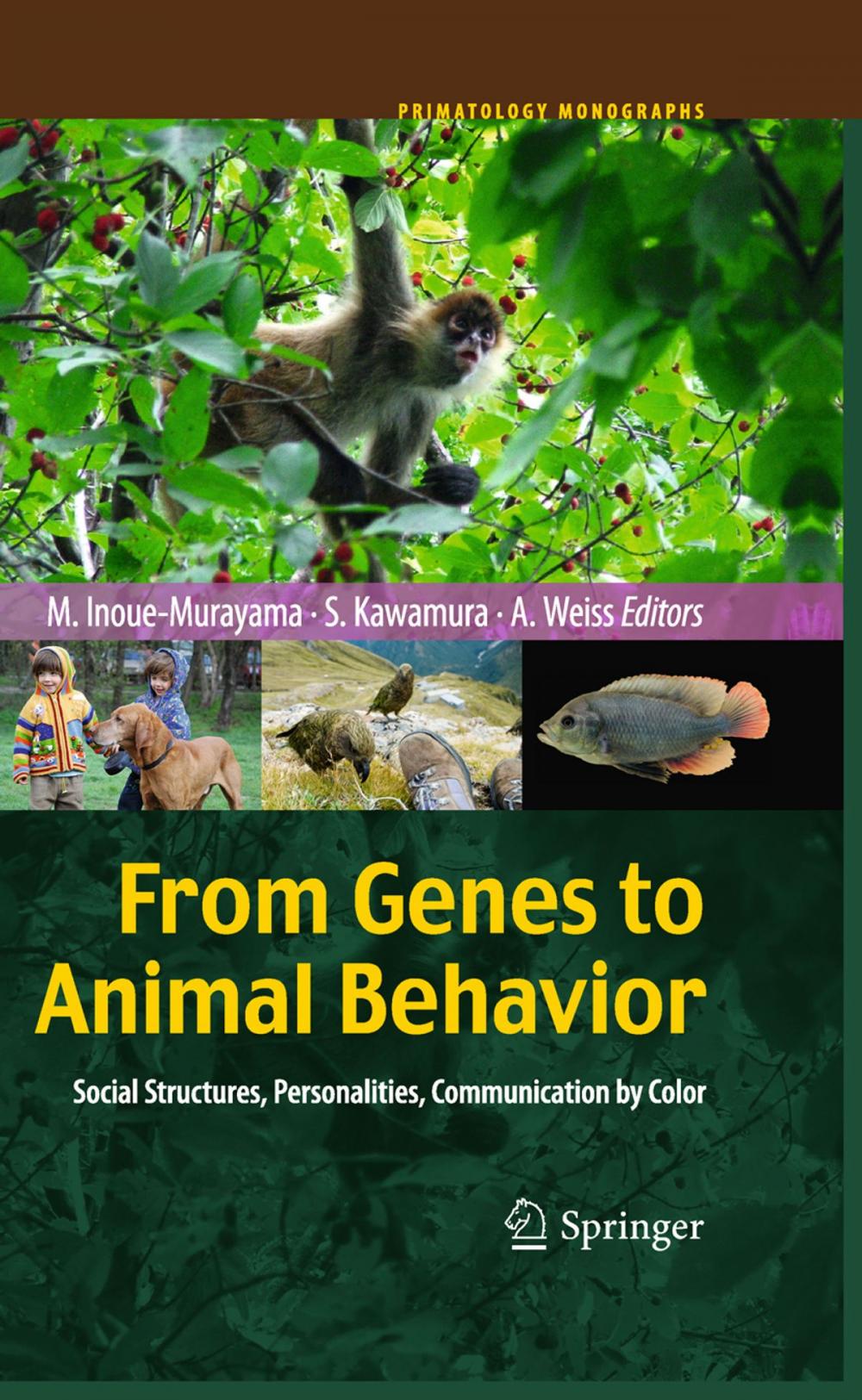 Big bigCover of From Genes to Animal Behavior