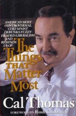 Cover of the book The Things That Matter Most by Senator Scott Brown
