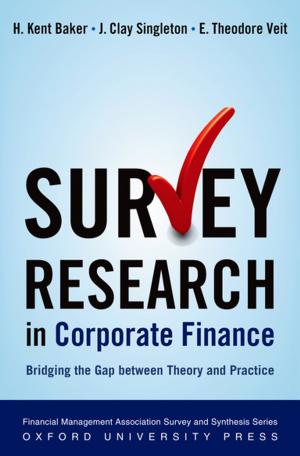 Cover of the book Survey Research in Corporate Finance by Simon Blackburn