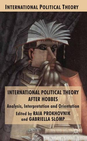 Cover of the book International Political Theory after Hobbes by G. Bistoen