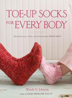 Book cover of Toe-Up Socks for Every Body
