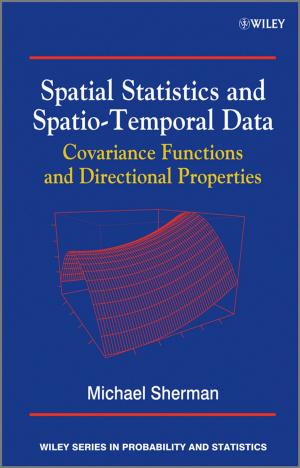 Cover of the book Spatial Statistics and Spatio-Temporal Data by Prasenjit Duara, Viren Murthy, Andrew Sartori