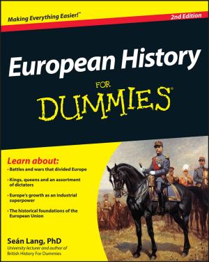 Cover of the book European History For Dummies by James Davidson
