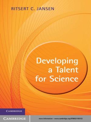 Cover of the book Developing a Talent for Science by Alice Hearst