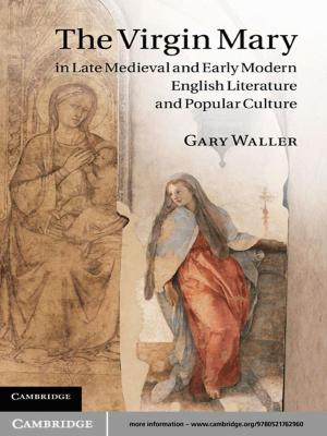 Cover of the book The Virgin Mary in Late Medieval and Early Modern English Literature and Popular Culture by Vanessa Finch, David Milman