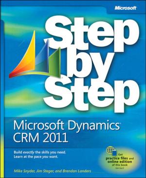 Cover of the book Microsoft Dynamics CRM 2011 Step by Step by Andy Beach, Aaron Owen