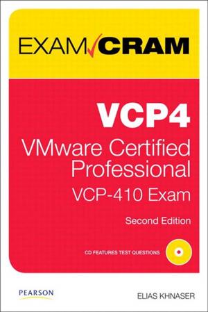Cover of the book VCP4 Exam Cram by Matthew J. Drake