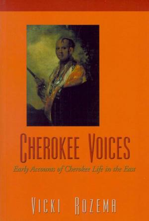 Cover of Cherokee Voices by Vicki Rozema, Blair
