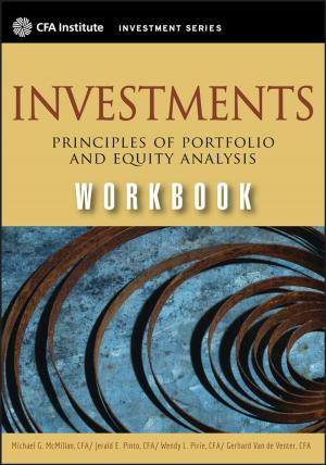 Cover of the book Investments Workbook by Marshall Grossman