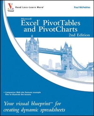 Cover of the book Excel PivotTables and PivotCharts by Terence Brake