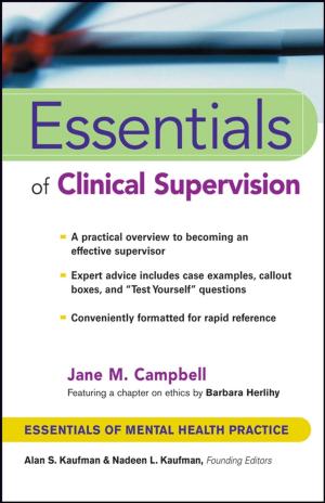 Cover of the book Essentials of Clinical Supervision by Roland Wernecke, Jan Wernecke