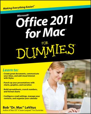 Book cover of Office 2011 for Mac For Dummies
