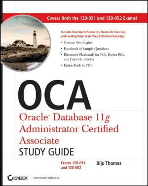 Cover of the book OCA: Oracle Database 11g Administrator Certified Associate Study Guide by Jan A. Rosier, Mark A. Martens, Josse R. Thomas