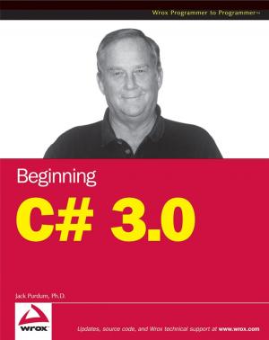 Cover of the book Beginning C# 3.0 by Harry. H. Chaudhary.