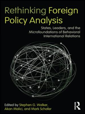 Cover of the book Rethinking Foreign Policy Analysis by Michele Micheletti, Andrew S. McFarland