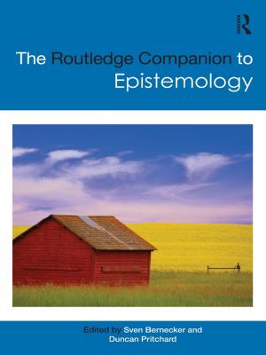 Cover of the book The Routledge Companion to Epistemology by Brian Woolland