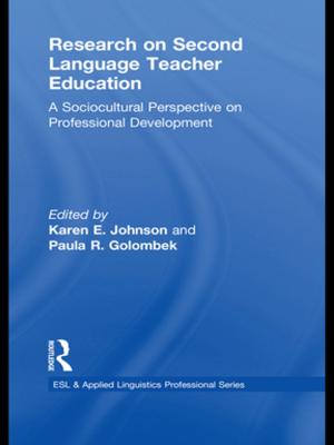 Cover of the book Research on Second Language Teacher Education by Lee F. Monaghan