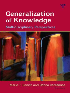 Cover of the book Generalization of Knowledge by Alexander Moens