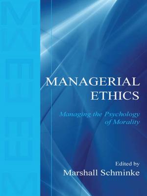 Cover of the book Managerial Ethics by Gregory Gleason