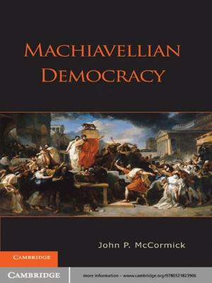 Cover of the book Machiavellian Democracy by Anthony Campbell
