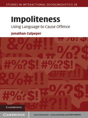 Cover of the book Impoliteness by Stephen L. Morgan, Christopher Winship