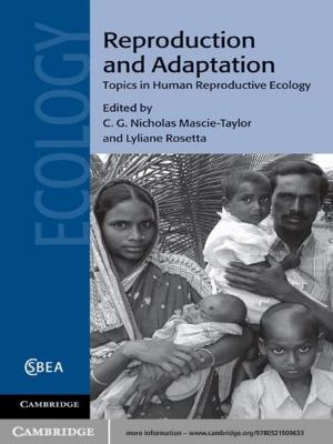 Cover of the book Reproduction and Adaptation by Professor Chiara Bottici, Professor Benoît Challand