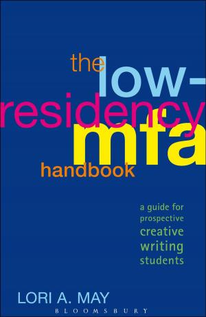 Cover of the book The Low-Residency MFA Handbook by Snoo Wilson, Simon Armitage, Jackie Kay, Bryony Lavery, Frantic assembly, Davey Anderson, Katori Hall, Mr Patrick Marber, Mr Mark Ravenhill, Mr James Graham, Mr Carl Grose, Ms Stacey Gregg, Ms Lucinda Coxon