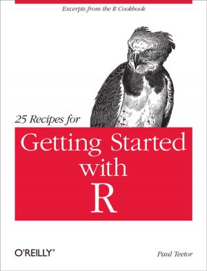 Cover of the book 25 Recipes for Getting Started with R by Brett McLaughlin