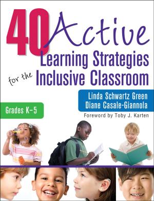 Cover of the book 40 Active Learning Strategies for the Inclusive Classroom, Grades K–5 by Professor Dave Mearns, Professor Brian Thorne